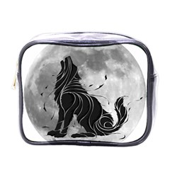 Lobo-lunar Mini Toiletries Bag (one Side) by mundodeoniro