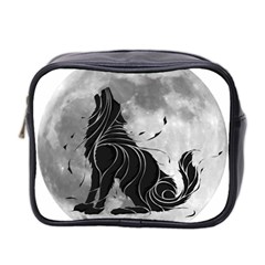 Lobo-lunar Mini Toiletries Bag (two Sides) by mundodeoniro