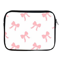 Pink Ribbons Pattern Apple Ipad 2/3/4 Zipper Cases by Littlebird