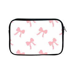 Pink Ribbons Pattern Apple Ipad Mini Zipper Cases by Littlebird