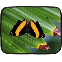 Butterfly  Fleece Blanket (mini) by DimitriosArt