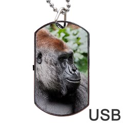 The One Dog Tag Usb Flash (two Sides) by DimitriosArt