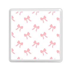 Pink Bow Pattern Memory Card Reader (square) by Littlebird