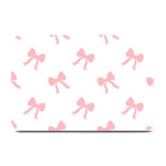 Pink Bow Pattern Plate Mats by Littlebird