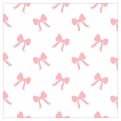 Pink Bow Pattern Lightweight Scarf  by Littlebird