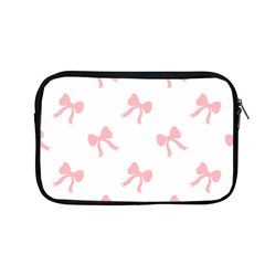 Pink Bow Pattern Apple Macbook Pro 13  Zipper Case by Littlebird