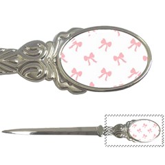 Pink Bow Cute Pattern Letter Opener by Littlebird