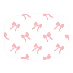 Pink Bow Cute Pattern Mini Square Pill Box by Littlebird