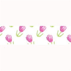 Tulips Watercolor Pattern Large Bar Mats by Littlebird