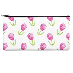 Tulips Watercolor Pattern Pencil Case by Littlebird