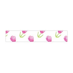 Tulips Watercolor Pattern Flano Scarf (mini) by Littlebird