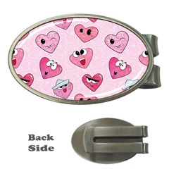 Emoji Heart Money Clips (oval)  by SychEva