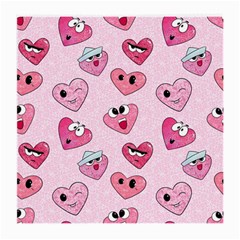 Emoji Heart Medium Glasses Cloth (2 Sides) by SychEva