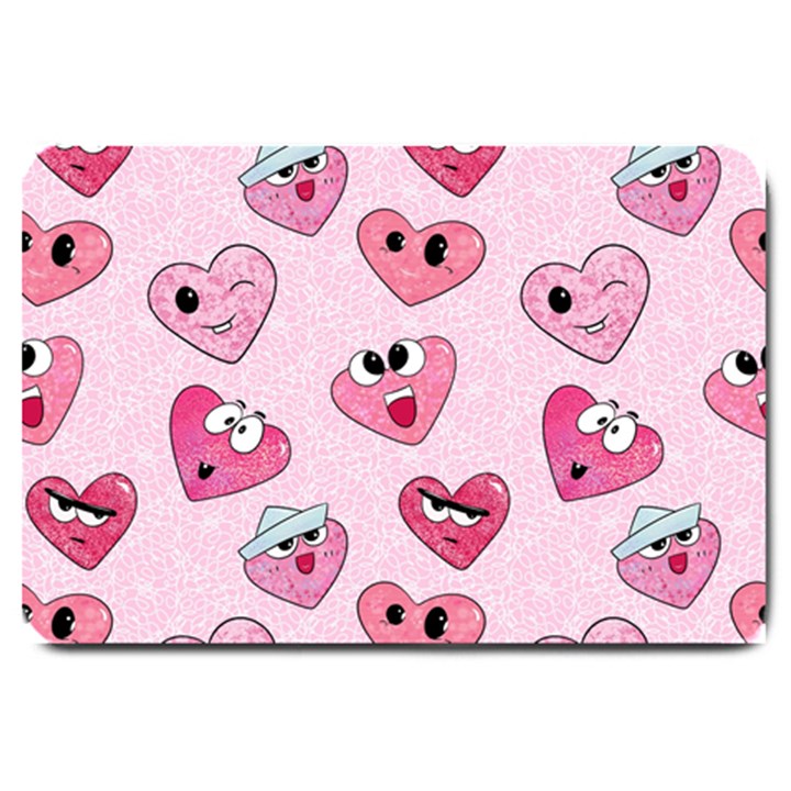 Emoji Heart Large Doormat 