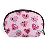 Emoji Heart Accessory Pouch (Large) Front