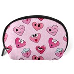 Emoji Heart Accessory Pouch (Large) Back