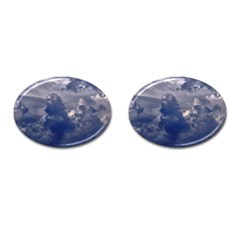 Kingdom Of The Sky Cufflinks (oval) by DimitriosArt