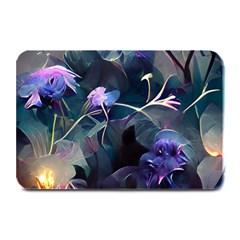 Dark Floral Plate Mats by Dazzleway