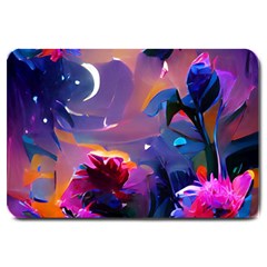 Floral Large Doormat  by Dazzleway