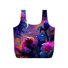 Floral Full Print Recycle Bag (s)