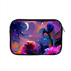 Floral Apple Macbook Pro 15  Zipper Case by Dazzleway