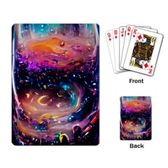 Galaxy Glass Playing Cards Single Design (rectangle)