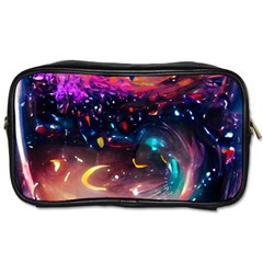 Galaxy Glass Toiletries Bag (two Sides) by Dazzleway