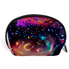 Galaxy Glass Accessory Pouch (large) by Dazzleway