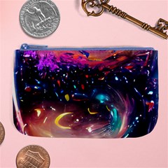 Galaxy Glass Large Coin Purse by Dazzleway