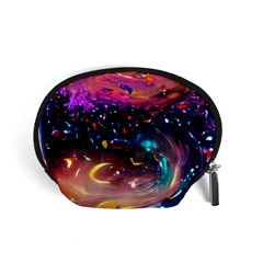 Galaxy Glass Accessory Pouch (small) by Dazzleway