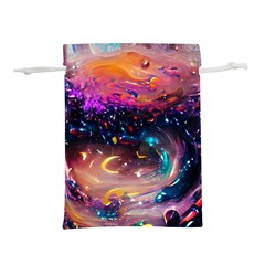 Galaxy Glass Lightweight Drawstring Pouch (m) by Dazzleway