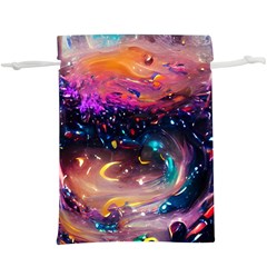 Galaxy Glass  Lightweight Drawstring Pouch (xl) by Dazzleway