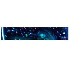 Blue Galaxy Large Flano Scarf  by Dazzleway