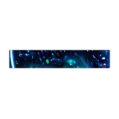 Blue Galaxy Flano Scarf (mini) by Dazzleway