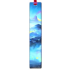 Moon Mountains Large Book Marks by Dazzleway