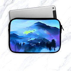 Moon Mountains Apple Ipad Mini Zipper Cases by Dazzleway