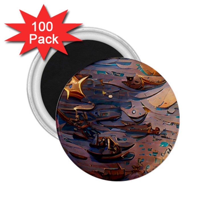 Sky ship 2.25  Magnets (100 pack) 