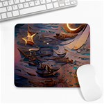 Sky ship Large Mousepads Front