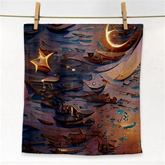 Sky Ship Face Towel by Dazzleway