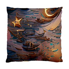 Sky Ship Standard Cushion Case (two Sides) by Dazzleway