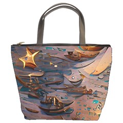 Sky Ship Bucket Bag by Dazzleway