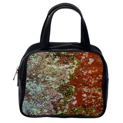 Colorful Abstract Texture Classic Handbag (one Side)