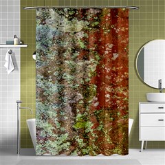 Colorful Abstract Texture Shower Curtain 48  X 72  (small) 