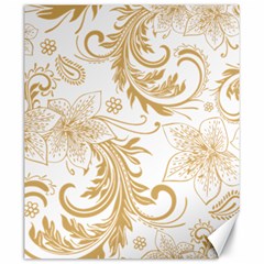 Flowers Shading Pattern Canvas 20  X 24  by fashionpod