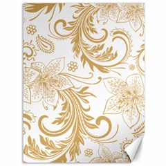 Flowers Shading Pattern Canvas 36  X 48  by fashionpod