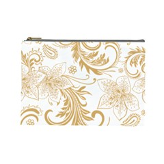 Flowers Shading Pattern Cosmetic Bag (large) by fashionpod