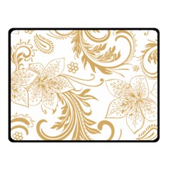 Flowers Shading Pattern Fleece Blanket (small) by fashionpod