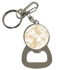 Flowers Shading Pattern Bottle Opener Key Chain by fashionpod