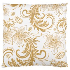 Flowers Shading Pattern Large Flano Cushion Case (two Sides) by fashionpod