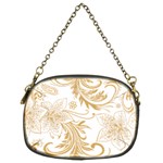 Flowers Shading Pattern Chain Purse (Two Sides) Front